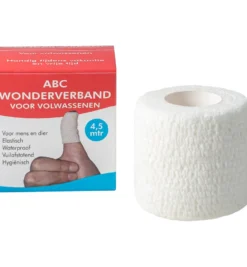 Abc Wondverband Wonderverband Wit Volwassenen (1 stuk)