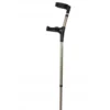 Able 2 Elleboogkrukken dubbel verstelbaar brons metallic (2 stuks)