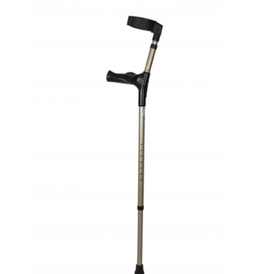 Able 2 Elleboogkrukken dubbel verstelbaar brons metallic (2 stuks)