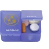 Able 2 Pillendoos 1 dag 2 vaks blauw NL (1 stuk)