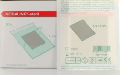 Acertys Nobaline Steriel Kompres 8×10 Cm (1 stuk)