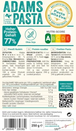 Adams Pasta Alla Eva (250 gr)