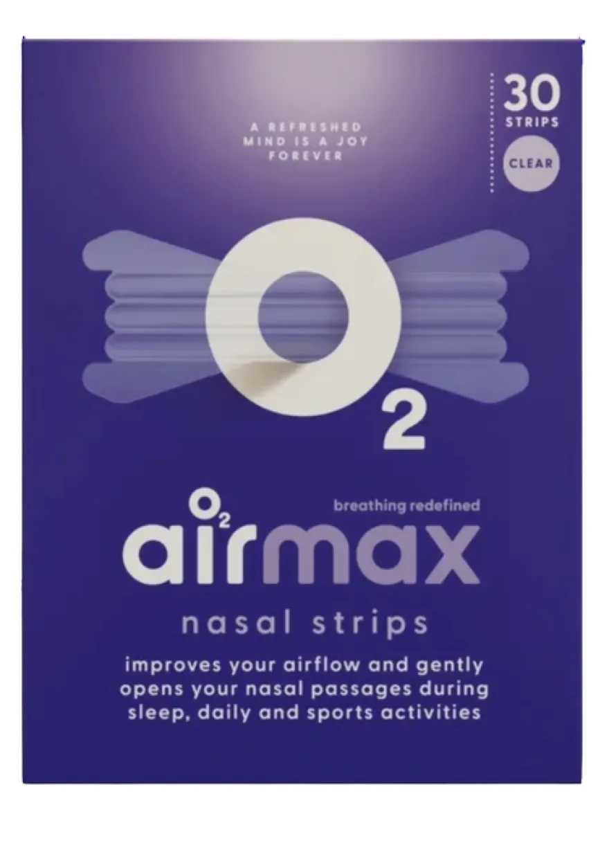 Airmax Nasal Strip Clear (30 stuks)