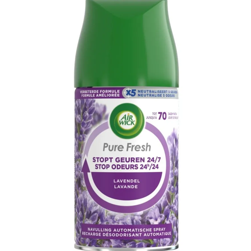 Airwick Navulling Automatische Spray Pure Fresh Lavendel (250 ml)