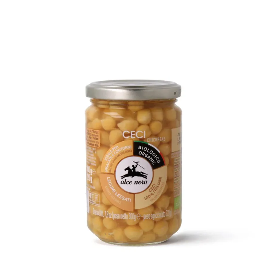 Alce Nero Kikkererwten Gekookt Bio (300 gr)