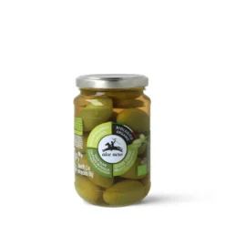 Alce Nero Olijven Groen Bella Di Cerignola Bio (350 gr)