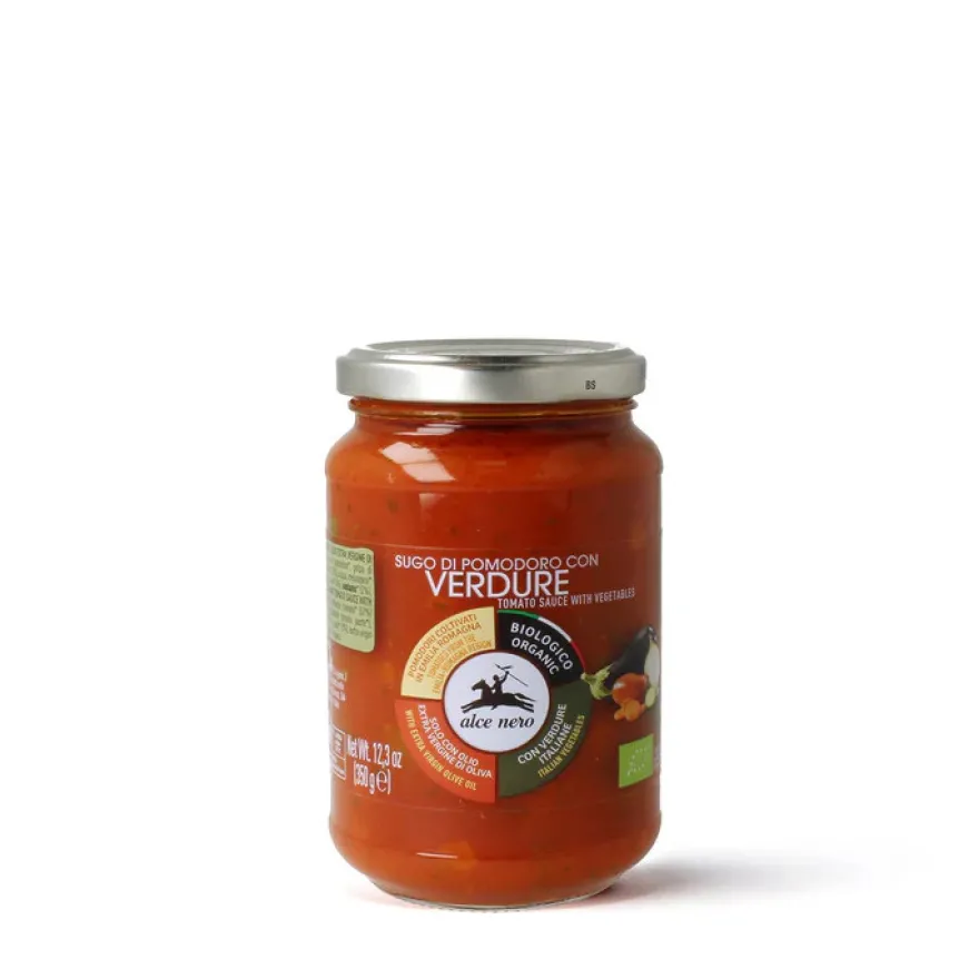 Alce Nero Tomatensaus met Groenten Bio (350 gr)