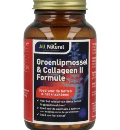 All Naturalgroenlipmossel & Collageen Ii F (60 tabletten)
