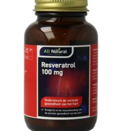 All Natural Resveratrol 100Mg (60 Capsules)