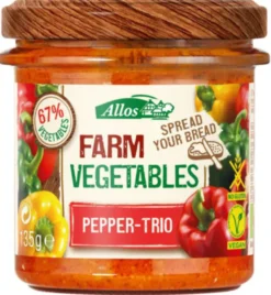 Allos Farm vegetables pepper trio bio (135 gr)