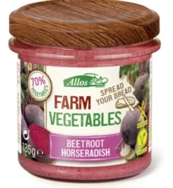 Allos Farm vegetables rode biet & mierikswortel bio (135 gr)