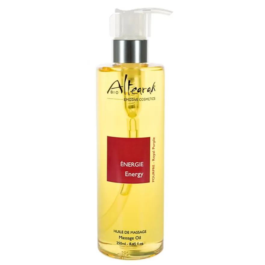 Altearah Massageolie Energy Purple Bio (250 ml)