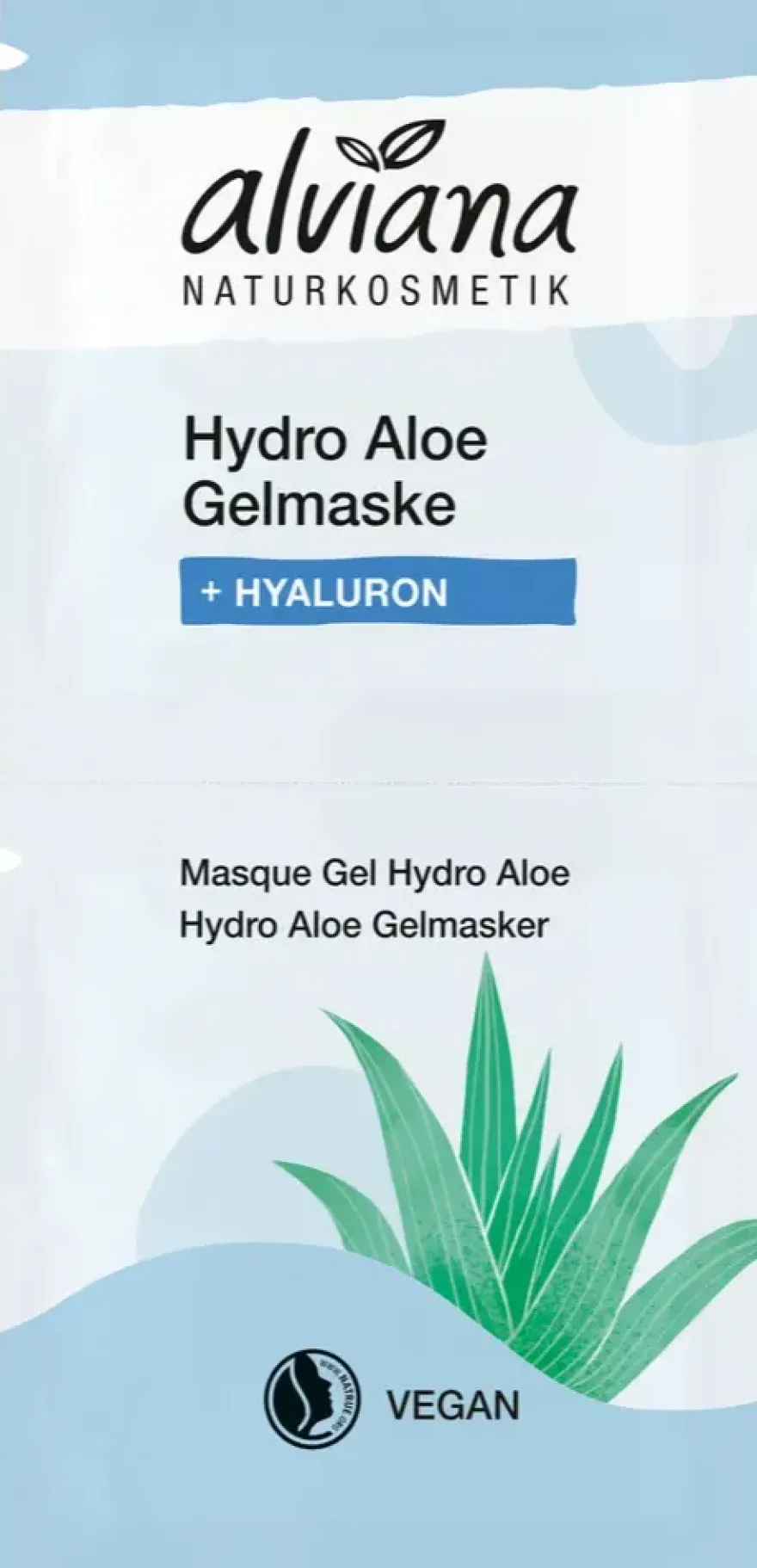 Alviana Hydro Aloë Gelmasker + Hyaluron (15 ml)
