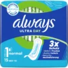 Always Ultra Normal Maandverband zonder Vleugels (Maat 1) (15 stuks)