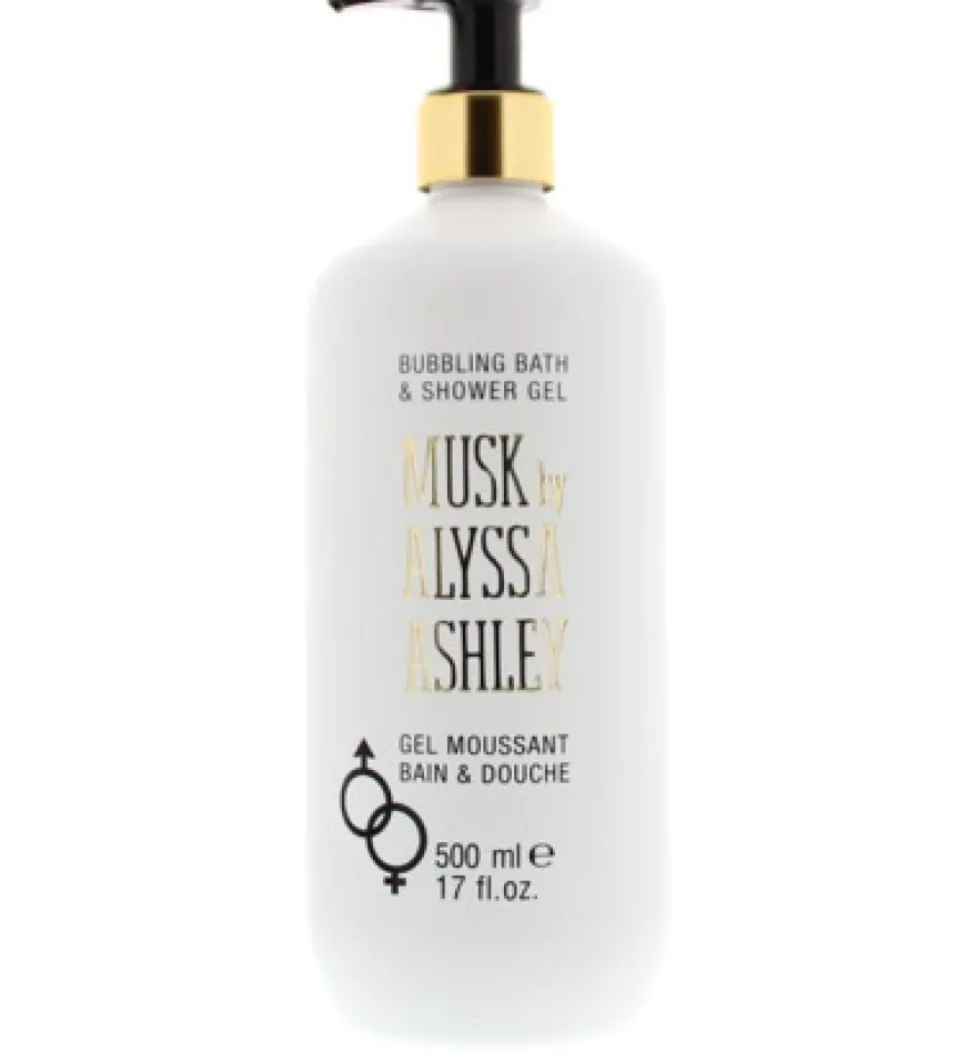 Alyssa Ashley Musk bath & shower gel pomp (500 ml)