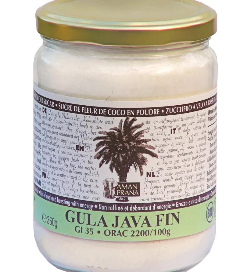 Amanprana Gula Java Fin Bio (360 gr)