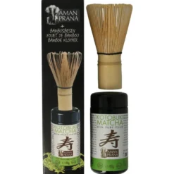Amanprana Kotobuki Matcha + Bamboe Klopper Bio (40 gr)