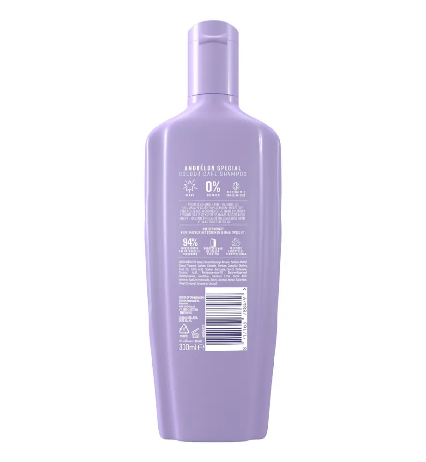 Andrelon Shampoo Special Colour Care Sulfaatvrij (300 ml)