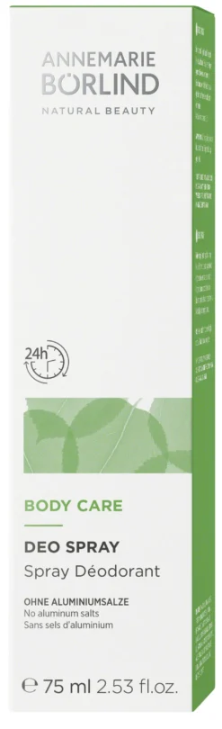 ANNEMARIE BÖRLIND Body care natural deodorant spray (75 ml)
