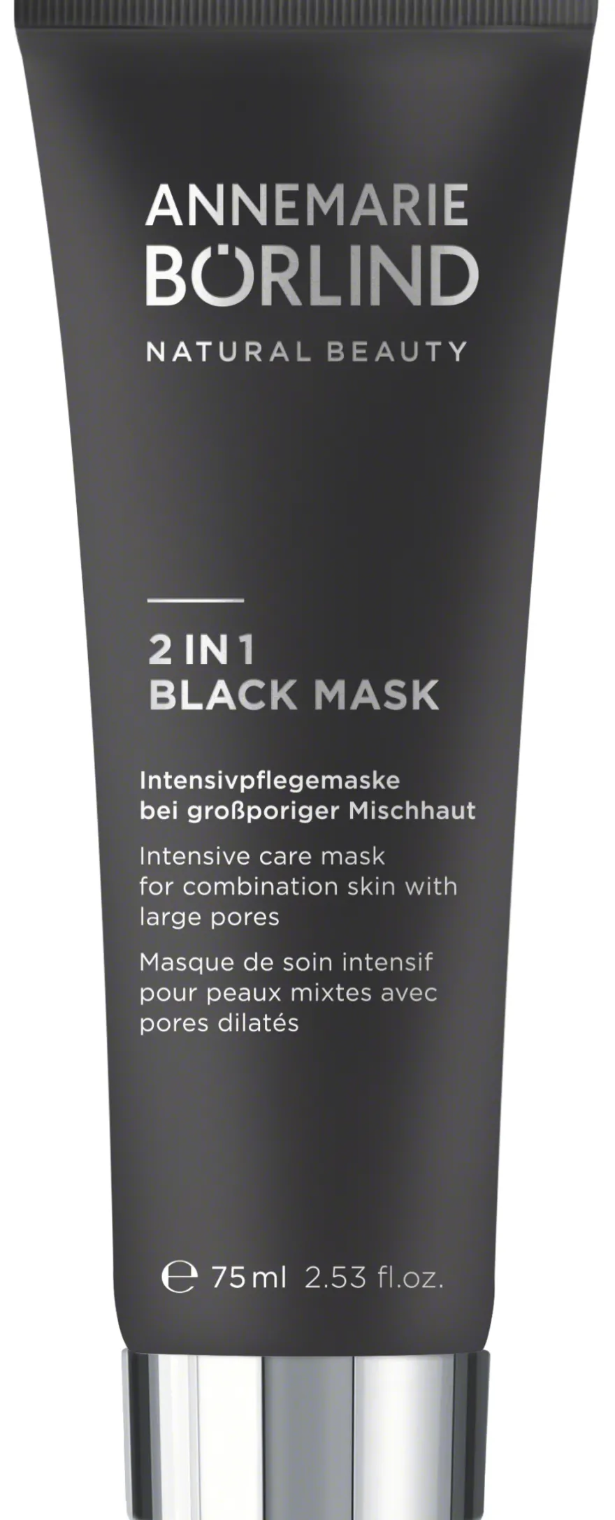 ANNEMARIE BÖRLIND Masker skin & pore black 2-in-1 (75 ml)