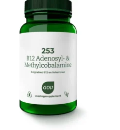 AOV 253 B12 Adenosyl & methylcobalamine (60 zuigtabletten)