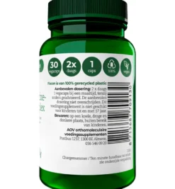 AOV 913 Glutamine- glycine & cysteinecomplex (30 vega capsules)