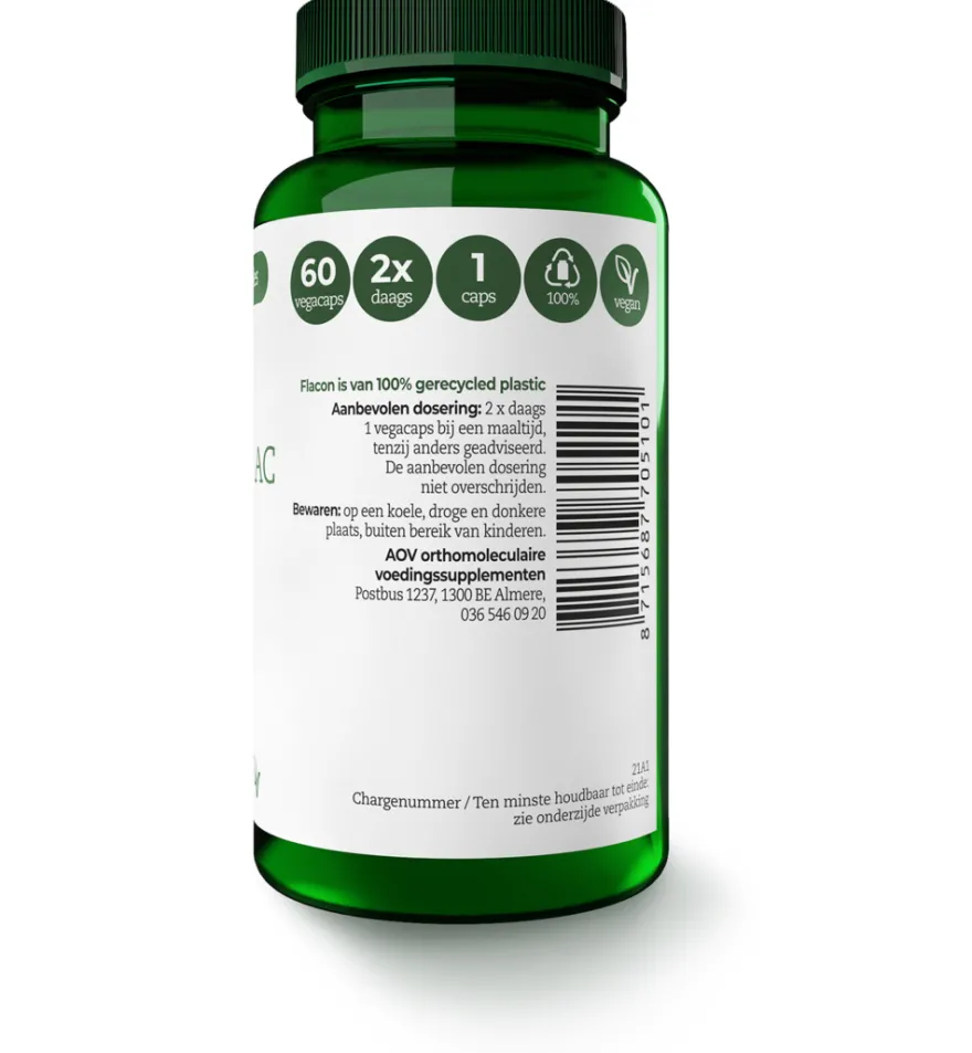 AOV 510 Magnesium AC (60 vega capsules)