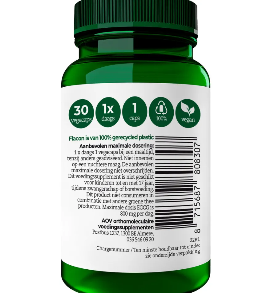 Aov 830 Saffraan & L-Theanine (30 vega capsules)