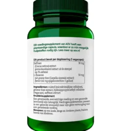 Aov 830 Saffraan & L-Theanine (30 vega capsules)