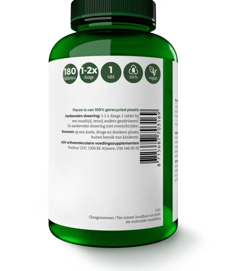 AOV 316 Vitamine C 1000mg (180 tabletten)