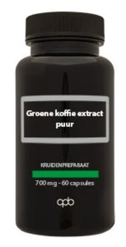 Apb Holland Groene Koffie Extract 700Mg Puur (60 capsules)