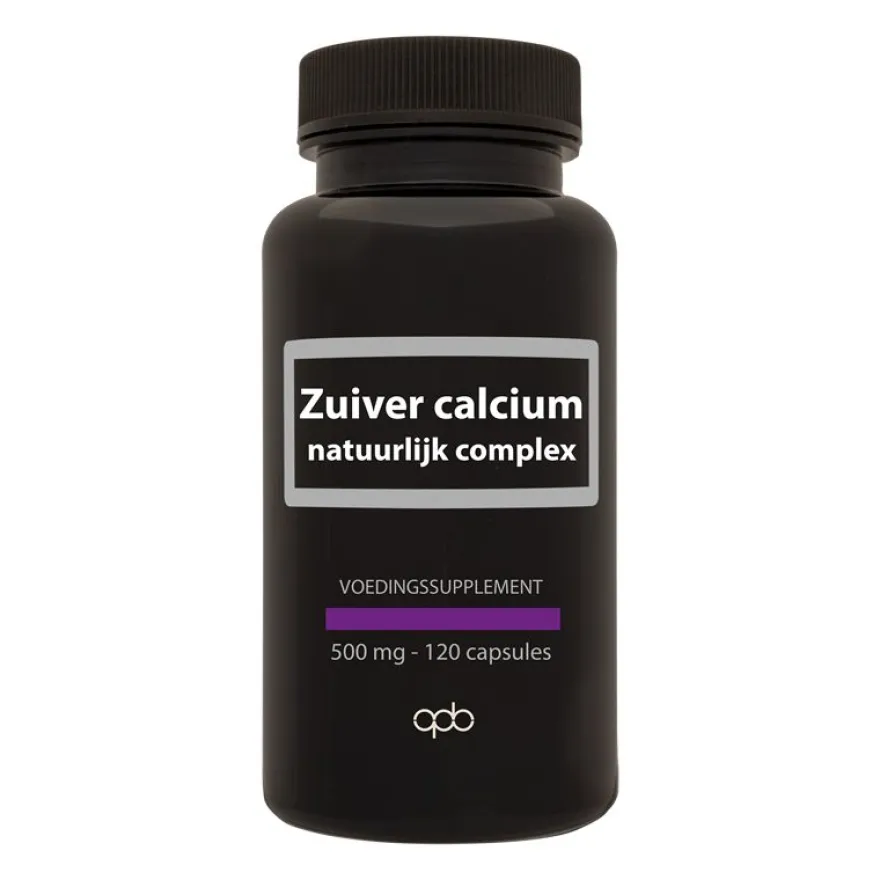 Apb Holland Zuiver Calcium Natuurlijk Complex 500Mg (120 capsules)
