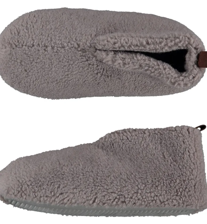 Apollo Slof Dames Teddygrijs 37/38 (1 paar)