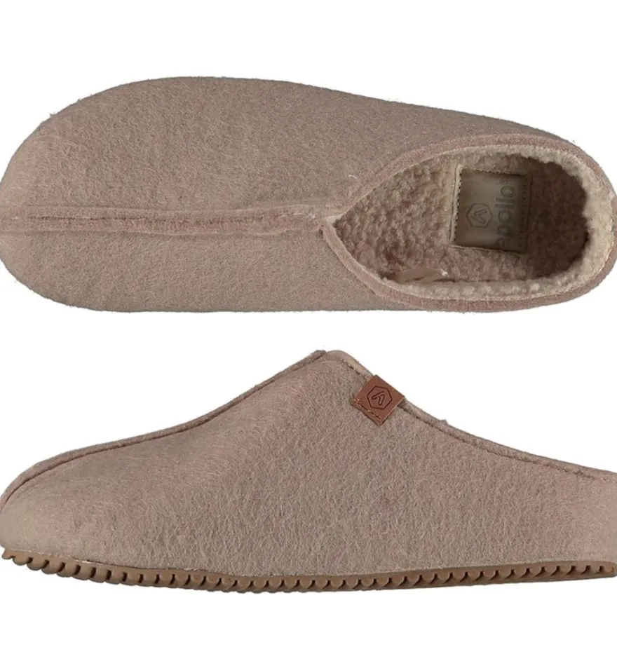 Apollo Zweedse Slof Beige Maat 41/42 Dames (1 paar)