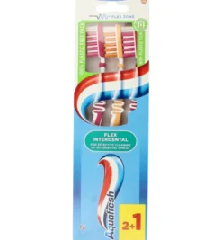 Aquafresh Tandenborstel Flex Interdental Medium (3 stuks)