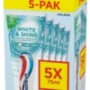 Aquafresh White & Shine Tandpasta 5-pack (5 stuks)