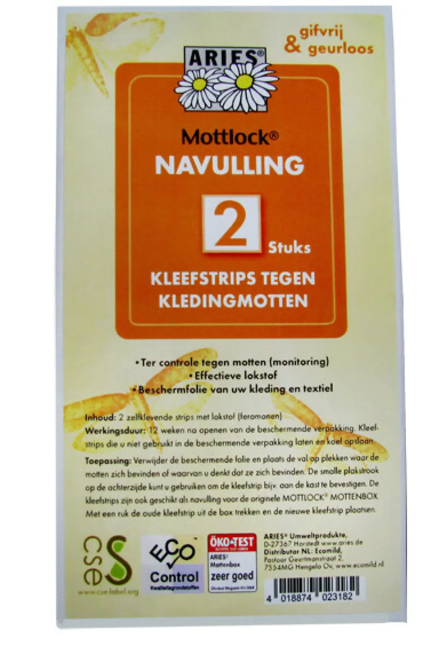 Aries Mottenbox Navulling (2 stuks)