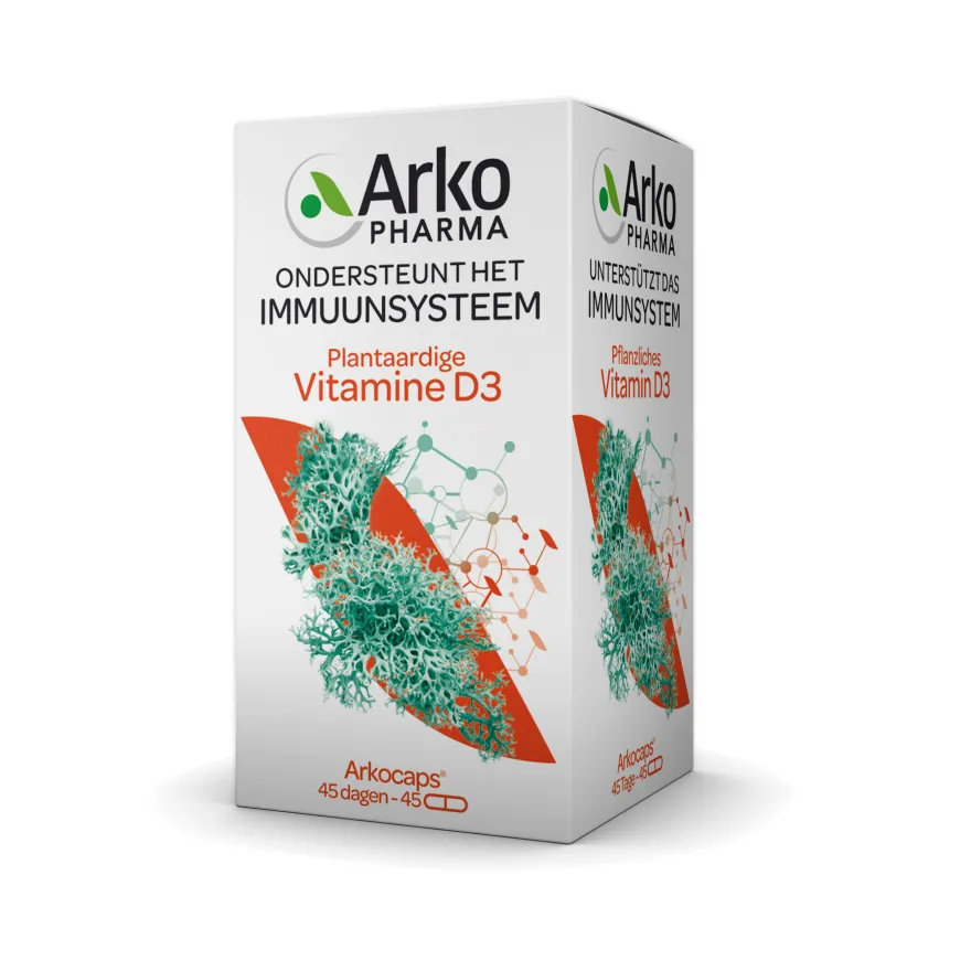 Arkocaps Vitamine D3 2000IE Vegan (45 capsules)