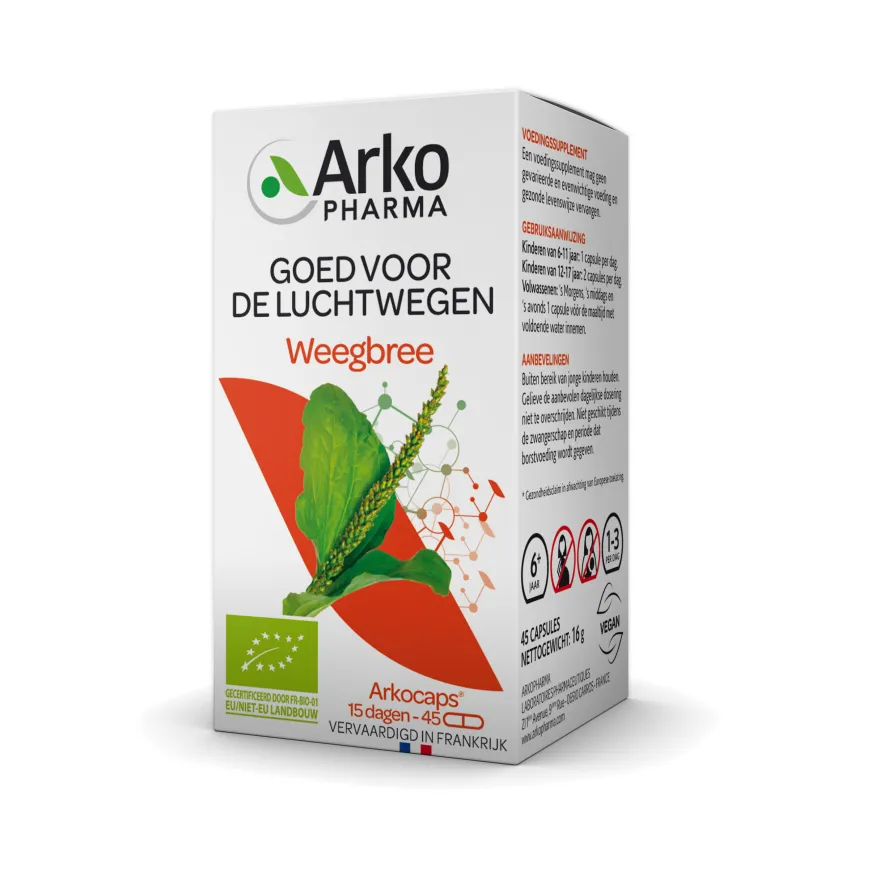 Arkocaps Weegbree bio (45 capsules)