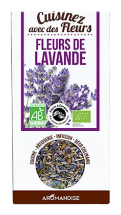 Aromandise Eetbare Bloemen Lavendel Bio (40 gr)