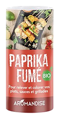 Aromandise Gerookte Paprika in Tube Bio (60 gr)