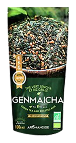 Aromandise Groene Thee + Gemmaicha Rijst (100 gr)