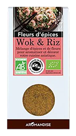 Aromandise Kruidenmix Wok en Rijst Bio (48 gr)