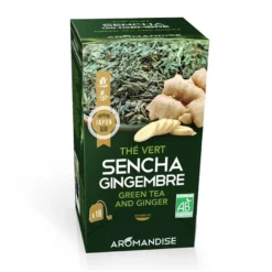 Aromandise Sencha Uji en Gember Infusie Bio (18 x 2 gr)