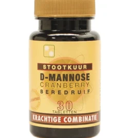 Artelle D-Mannose cranberry berendruif stootkuur (30 tabletten)