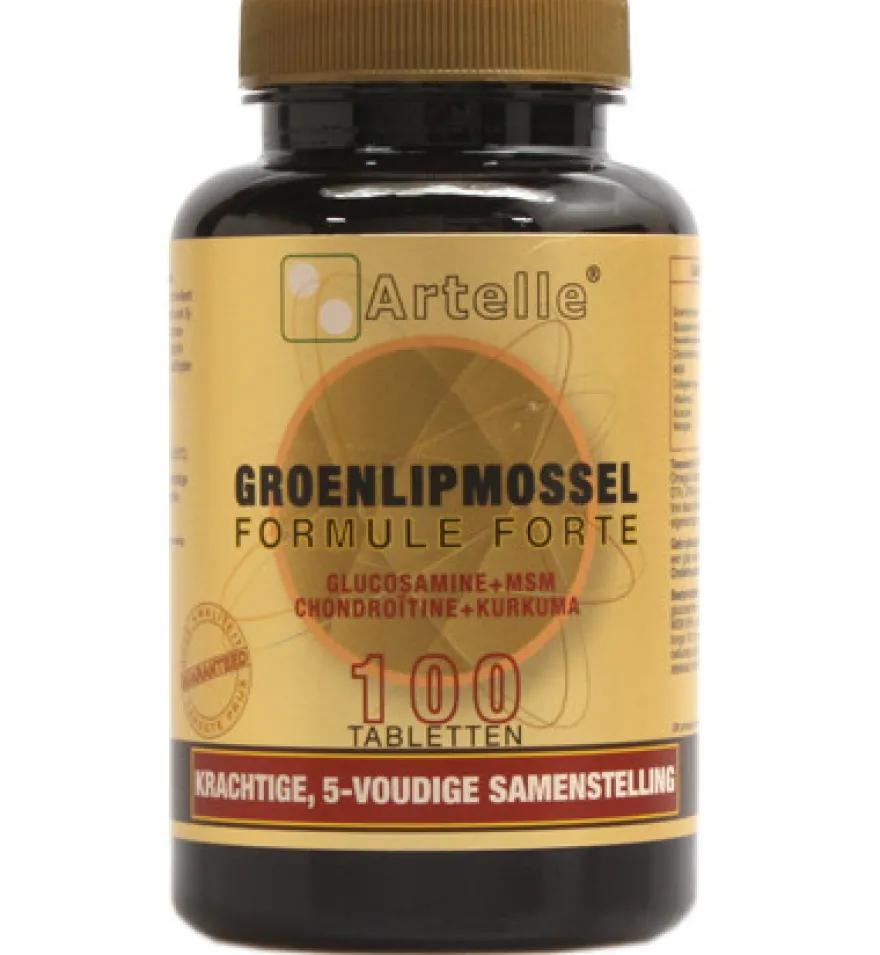 Artelle Groenlipmossel Formule Forte (100 tabletten)