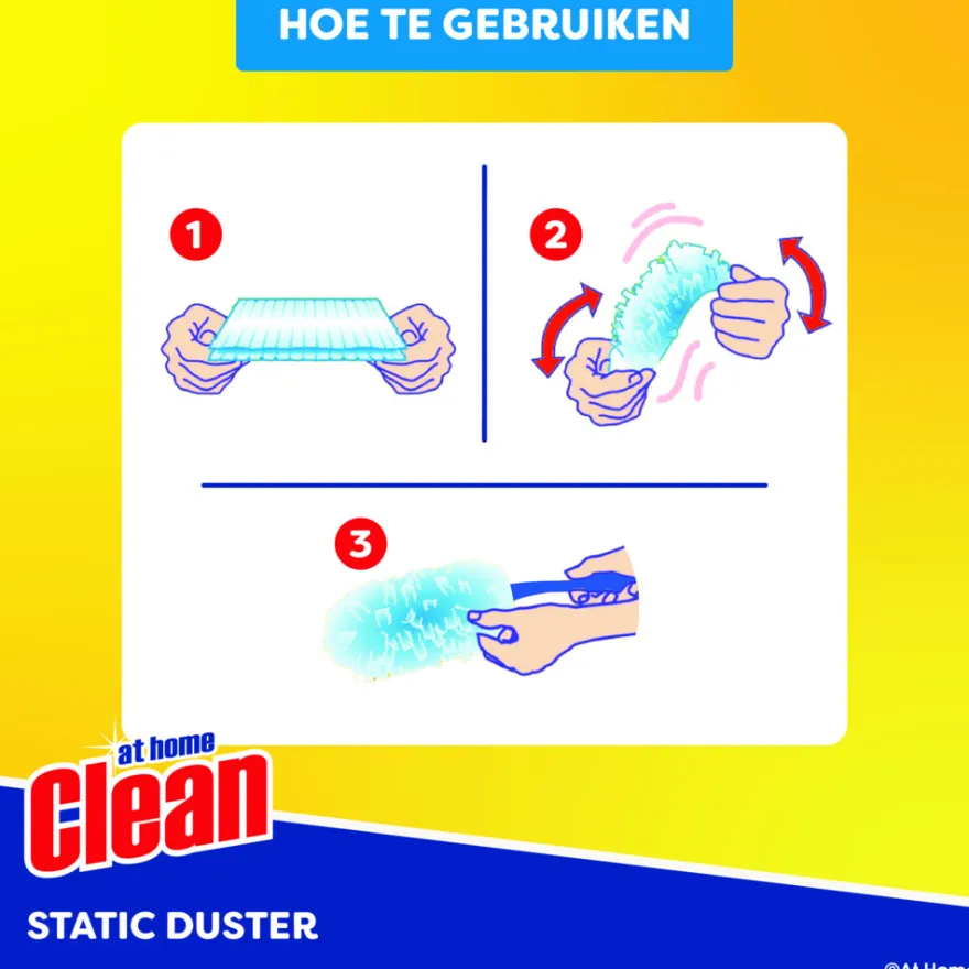 At Home Clean Duster Starter Set 13 Navullingen (1 set)