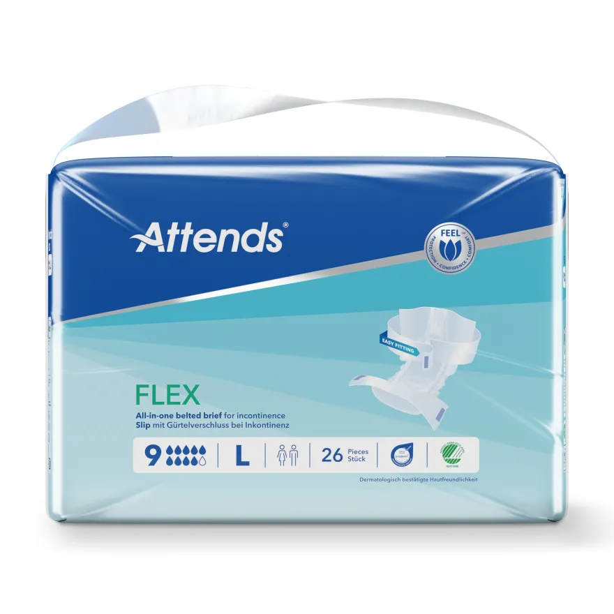 Attends Flex 9 Maat L 85-125 Cm (26 Stuks)