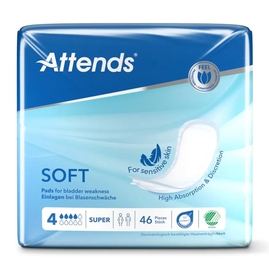 Attends Inlegger Soft Super 4 (46 Stuks)
