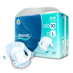 Attends Slip Active 10 Maat L (28 stuks)
